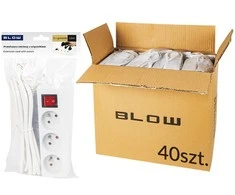 Blow Prailginimo laidas PR-370WSP 1.5m 3x1.5 baltas o