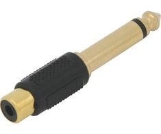Blow Perėjimas: 6.3-RCA GOLD JACK PLUG