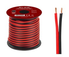 Blow Garsiakalbio kabelis 2x0.50mm juodas-raudonas 10m