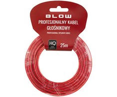 Garsiakalbio kabelis 2x4.00mm permatomas 25m