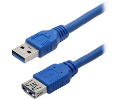 USB A - A 3.0 jungtis 1,5 m PLUG-SOCKET pakabukas