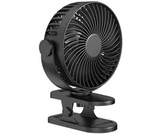 44-505# Blow Stalinis ventiliatorius su segtuku 15cm USB + baterija, juodas