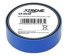 54-003# Xtreme Lipni izoliacinė juosta 0.13mm 15mm 10m - mėlyna