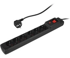 Tinklo filtras 1,5m M6 juodas