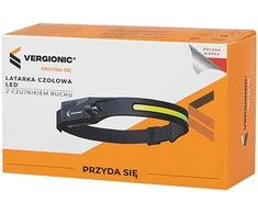 Žibintuvėlis nagłowna LED su judesio jutikliu opaska"
