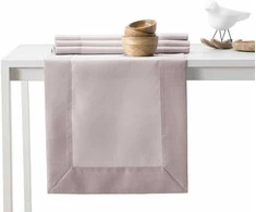 AmeliaHome Staltiesė pudrinės rožinės spalvos 40 x 140 cm (EMPIRE)