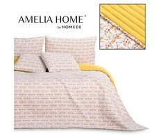 AmeliaHome Lovatiesė 170 × 210 cm, balta