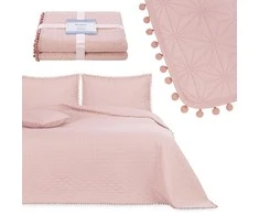 AmeliaHome Lovatiesė 170 × 270 cm, pudros spalvos AH