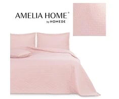 AmeliaHome Lovatiesė 170 × 270 cm, pudros spalvos AH