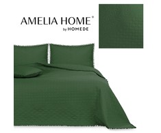 AmeliaHome Lovatiesė 220 × 240 cm, tamsiai žalia AH