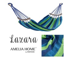 AmeliaHome Mėlynas hamakas 240x80 cm