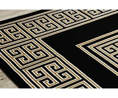 Chodnik MOSSE GREEK 2 spalva juoda 70x250 Hakano