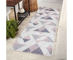 Chodnik VINEA GEOMETRIC2 spalva kreminė 70x250 Hakano