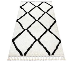 Takelis WELBEN CROSS baltas bohemiškas stilius 80x250 Hakano