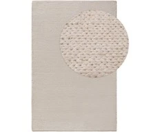 Benuta CREAM Vilnos kilimėlis Uno Kremas 80x150 cm