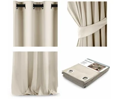 AmeliaHome Užuolaida kreminė blackout 140×270 cm AH