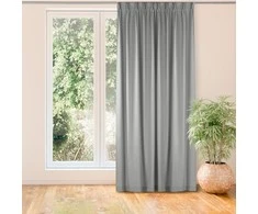 Homede Užuolaidos 140×270 pilkos BRAID FLEX 75 CARMENA