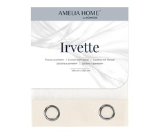 Užuolaida su kilpomis Irvette AmeliaHome 140 × 250 cm, kreminė