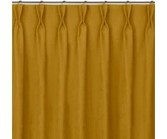 Homede Užuolaidos iš chenille 140×225 garstyčių spalvos CHENILLE FLEX