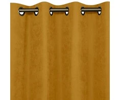 Homede Užuolaidos garstyčių spalvos 280×300