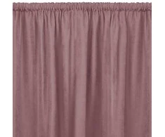 Homede Užuolaidos 220×245 iš chenillės rožinės