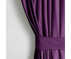 AmeliaHome Užuolaida bordo spalvos 140×245 cm iš aksomo CURT