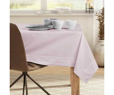 DecoKing Staltiesė 110×180 pudros spalvos DK PURE