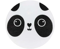 Dywan apvalus TINIES PANDA spalva balta r140 Hakano