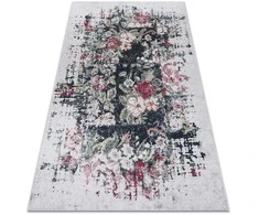 ARLEN FLOWERS kilimas, spalva balta, abstrakčiojo stiliaus, 160x220, Hakano