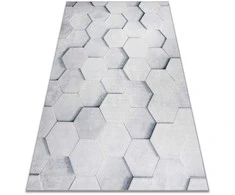 ARLEN HONEY spalvos rutulinis kilimas geometrinio modernaus stiliaus 120x170 Hakano
