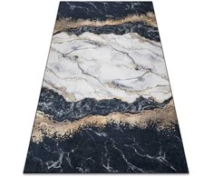 Dywan ARLEN MARBLE1 spalva juoda glamour styl glamour 160x220 Hakano