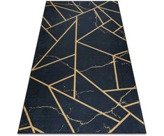 Dywan ARLEN MARBLE2 spalva juoda glamour styl glamour 80x150 Hakano