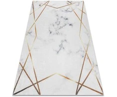 Dywan ARLEN MARBLE3 spalva balta glamour styl glamour 120x170 Hakano