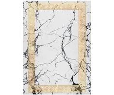 GLAMOUR ARLEN MARBLE4 kilimas, baltas, glamūrinio stiliaus, 160x220, Hakano