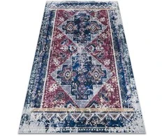 Vintage ARLEN ORIENTAL kilimas, tamsiai mėlynas, vintažinio stiliaus, 120x170, Hakano