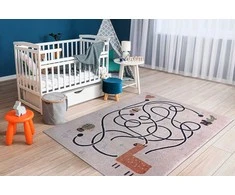 Dywan BEO GAME spalva smėlio spalva 140x190 Hakano