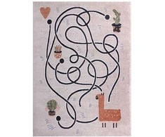 Dywan BEO GAME spalva smėlio spalva 160x220 Hakano