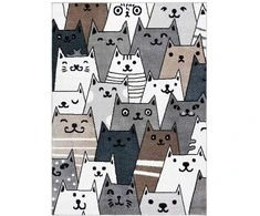 Dywan BEO GATTI spalva pilka 140x190 Hakano