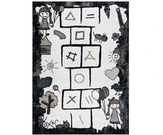 Dywan BEO HOP spalva juoda 120x170 Hakano