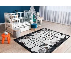 Dywan BEO HOP spalva juoda 160x220 Hakano