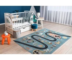Dywan BEO ROUTE spalva mėlyna 80x150 Hakano