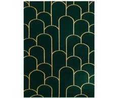 Dywan ESTEMA ARTDECO 2 spalva butelkowa žalia 120x170 Hakano
