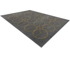 Dywan ESTEMA CIRCLES spalva grafito 160x220 Hakano