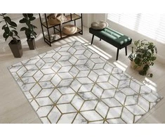 Dywan ESTEMA CUBES spalva kreminė 160x220 Hakano