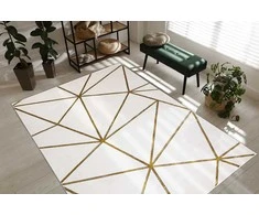 Dywan ESTEMA GEOMETRIC spalva kreminė 140x190 Hakano