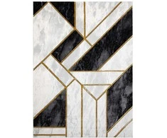Dywan ESTEMA MARBLE 3 spalva juoda 140x190 Hakano