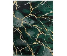 Dywan ESTEMA MARBLE spalva butelkowa žalia 80x150 Hakano