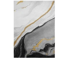 Dywan ESTEMA MARBLE spalva juoda 160x220 Hakano