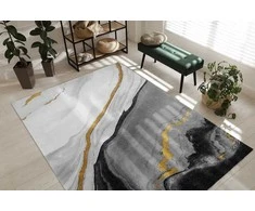 Dywan ESTEMA MARBLE spalva juoda 80x150 Hakano