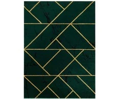 Dywan ESTEMA MARBLEGEO spalva butelkowa žalia 160x220 Hakano